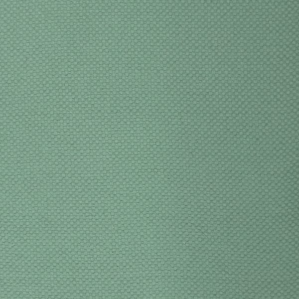 Nahaufnahme des Stoffes KraftKids Stoff Doppelkrepp Grün Jade LOE SSS119. Man erkennt die strukturierte Oberfläche mit einem kleinen, sich wiederholenden Muster und einer taktilen, leicht rauen Haptik, die für hochwertigen Doppelkrepp charakteristisch ist.