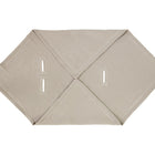 Babydecke für Babyschale Sommer Musselin beige - KraftKids GmbH