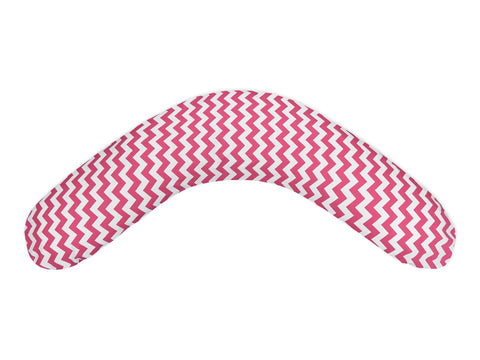 qualitäts Stillkissen Chevron magenta