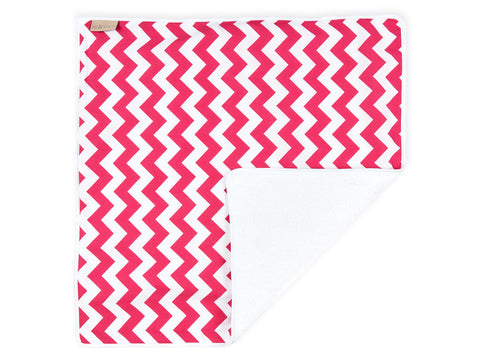 Wickelunterlage Chevron magenta