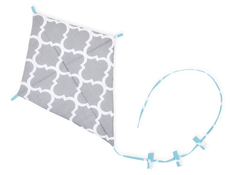 Luftdrache marokkanisches Klee grau