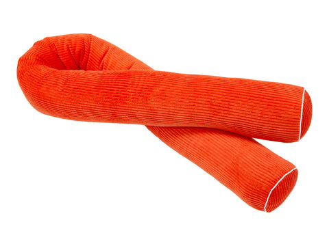 Wickeltischumrandung Cord Breitcord Orange Reinorange